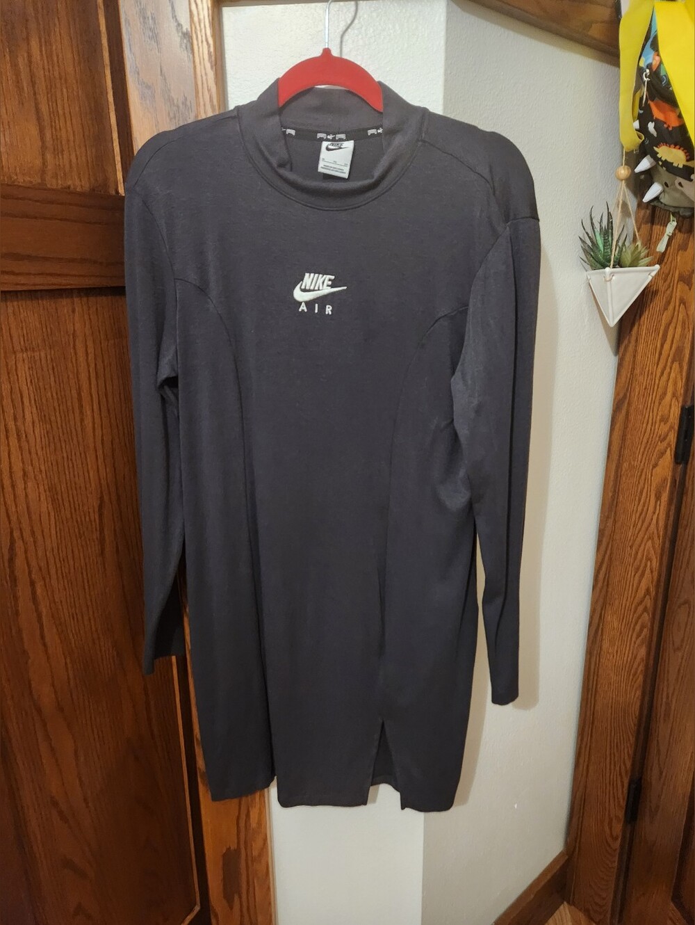 Women's Nike Black Long-Sleeve Dress Or Tunic